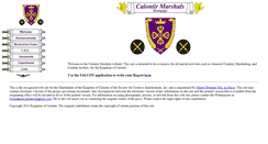 Desktop Screenshot of marshallate.calontir.org
